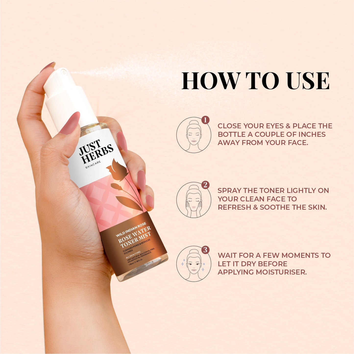 Rose Water Toner Mist