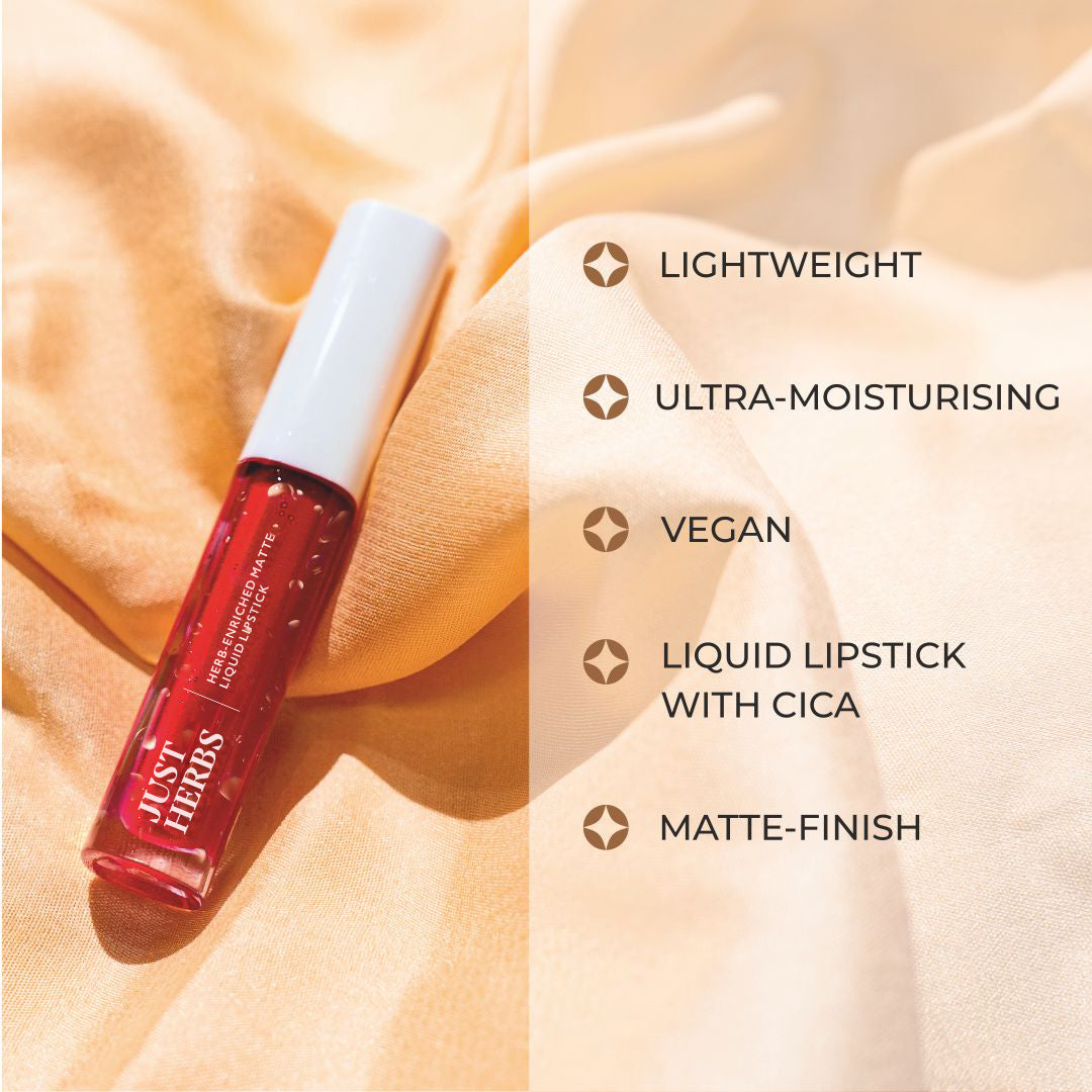 Herb-enriched Matte Liquid Lipstick